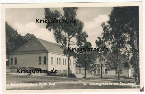 Wöllershof Reichsfinanzschule Haus Gebäude Postkarte Bayern HJ