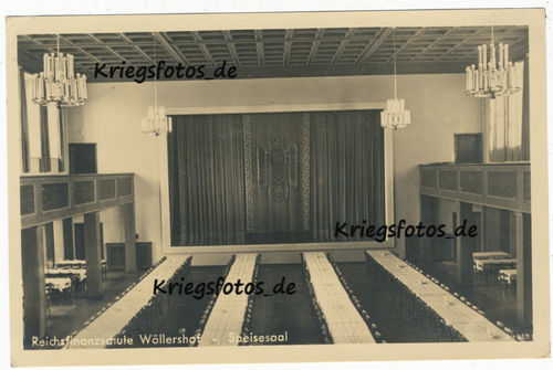 Wöllershof Reichsfinanzschule Haus Speisesaal Postkarte Bayern HJ